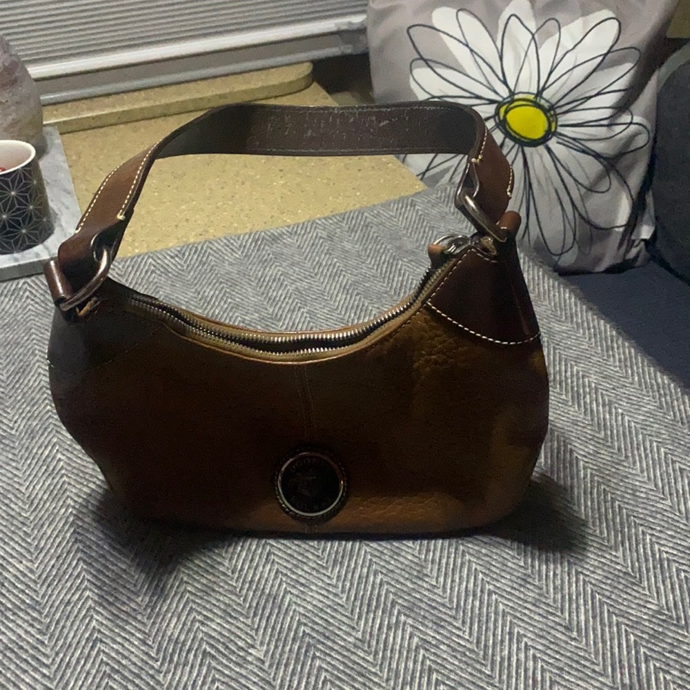 Rooney and bourke brown leather purse